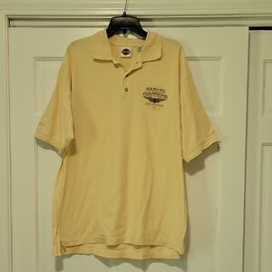 Harley-Davidson Cream Polo Shirt for Men